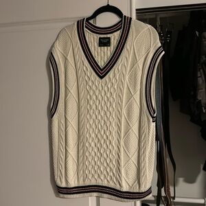 Cable Knit Vest